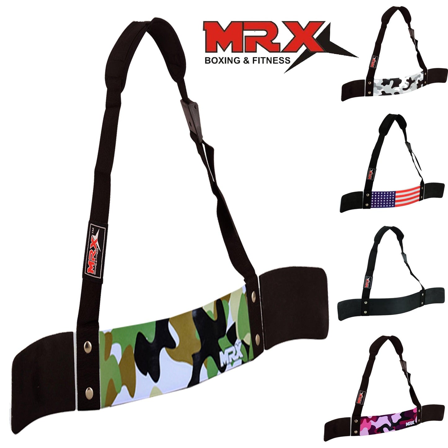 MRX Arm Blaster Bicep Workouts Black