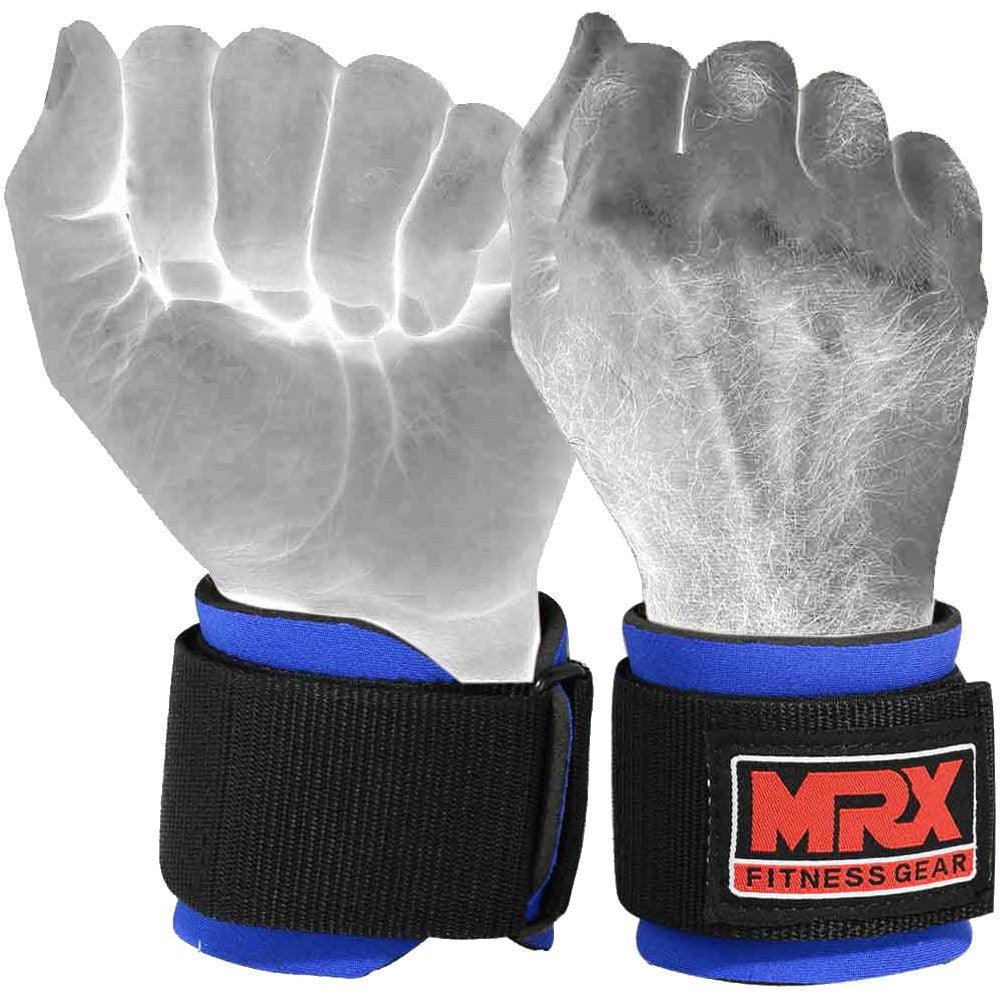 MRX Weight Lifting Wrist Straps Lifting Wrap Gym Bodybuilding Workout - MRX Products 